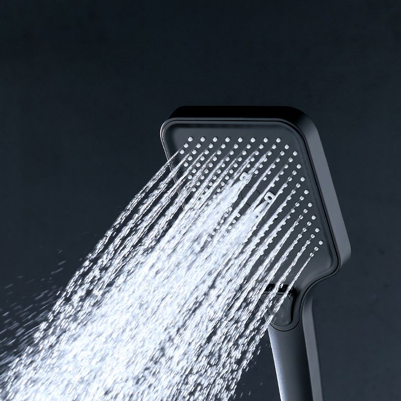 Square Showerhead Combo Modern Rainfall Adjustable Showerheads