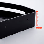 Black Bathroom Set Modern 1/2/3 - Piece Anti-Rust Bathroom Rack