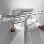 Contemporary Silver Bathroom Accessories as Individual Piece or in Set