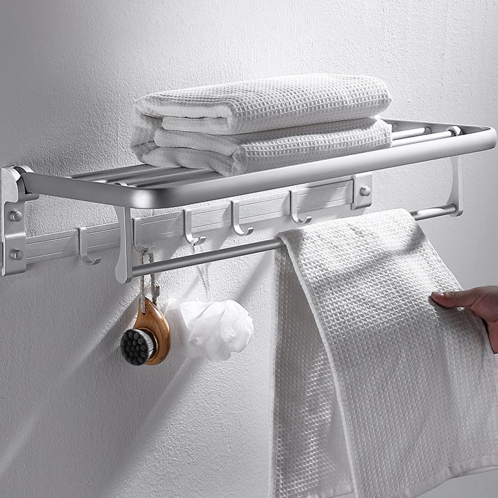 Contemporary Silver Bathroom Accessories as Individual Piece or in Set