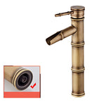 Lever Handle Vanity Faucet Country Low Arc Faucet Single Hole Basin Faucet