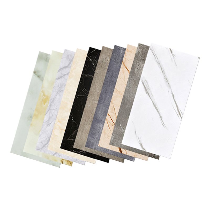 PVC Wall Panel Rectangle Waterproof Wall Cladding for the Living Room