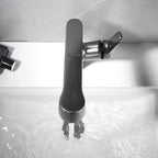 Extendable Vessel Water Tap Modern Sink Faucet with a Lever Handle