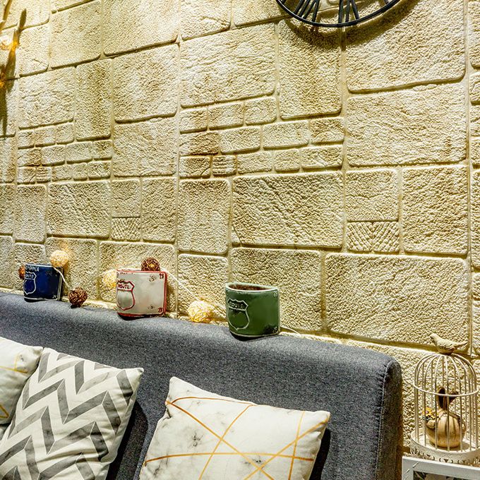 Modern Wall Covering 3D Brick Peel and Stick Waterproof Wall Covering