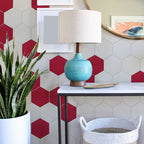 Peel and Stick Tiles Hexagonal Peel and Stick Back Wall 20 Pack