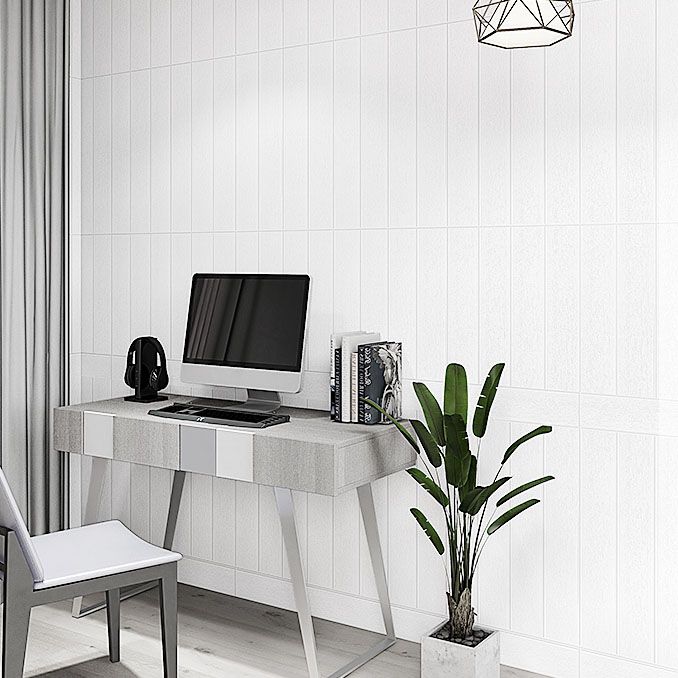 Modern Wall Paneling Peel and Stick Wood Look Design Rectangular Wall Paneling