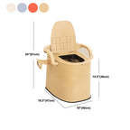 Modern Plastic Wall-mounted Toilet Bowl with Toilet Seat for the Bathroom