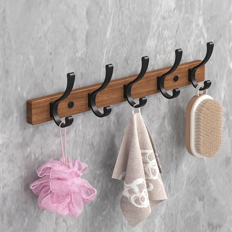 Metal and wood bathroom accessories as a single piece or as a set without drilling