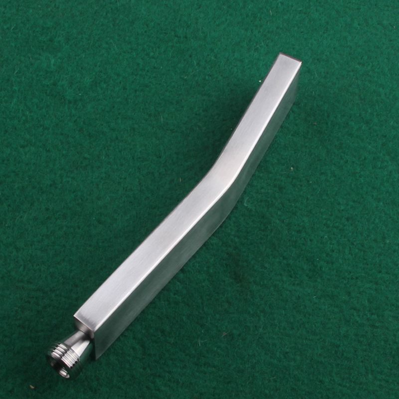 Simple Rectangle Shower Head 304 Stainless Steel Hand Shower