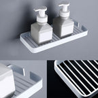 Contemporary white bathroom accessories as a single piece or in a set