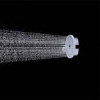 Matt Black Hand Shower Modern 3-Stream Round Wall Mounted Hand Shower