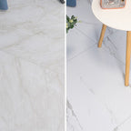 Modern vinyl tiles made of plastic, self-adhesive, marble look, fade-resistant tile floor