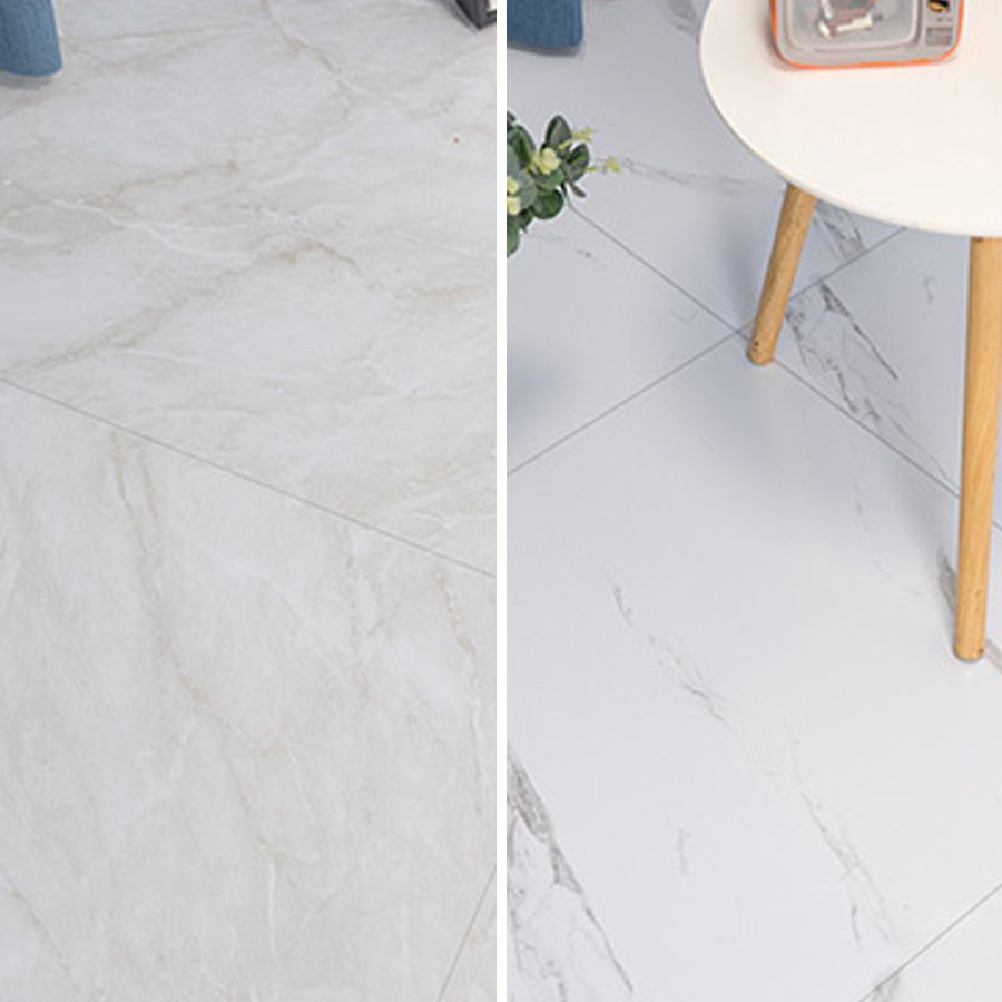 Modern vinyl tiles made of plastic, self-adhesive, marble look, fade-resistant tile floor