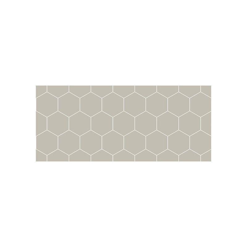 Hexagonal Peel-and-Stick Tiles Mosaic Tile Peel-and-Stick Backsplash