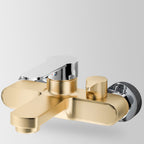 Popular Wall-Mounted Bathtub Faucet Fixed Lever Handle Bathtub Filler Trim