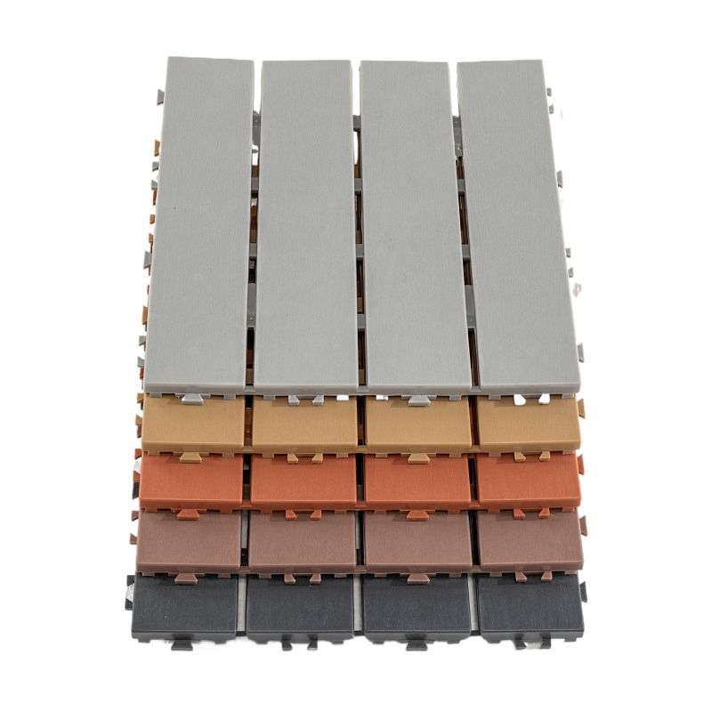 Wood floor planks click connection water-resistant solid wood floors