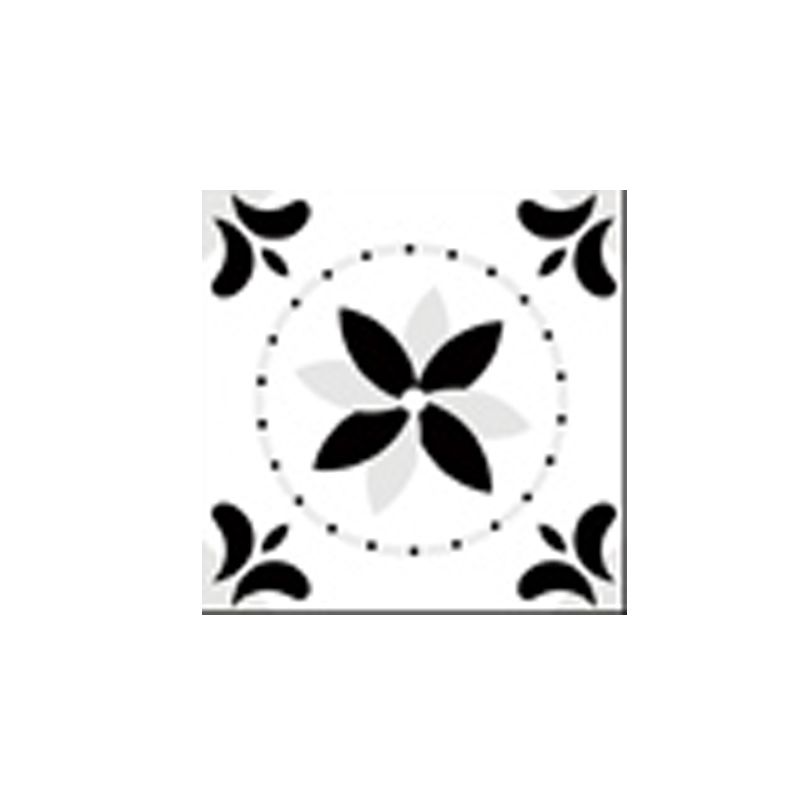 Modern Peel & Stick Mosaic Tiles PVC Single Panel Square Peel and Stick Wall Tile
