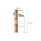 Country House Style Basin Mixer Single Hole Bathroom Fitting
