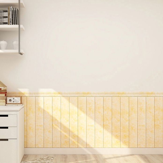 Plastic wall cladding peel and attach wall cladding with waterproof