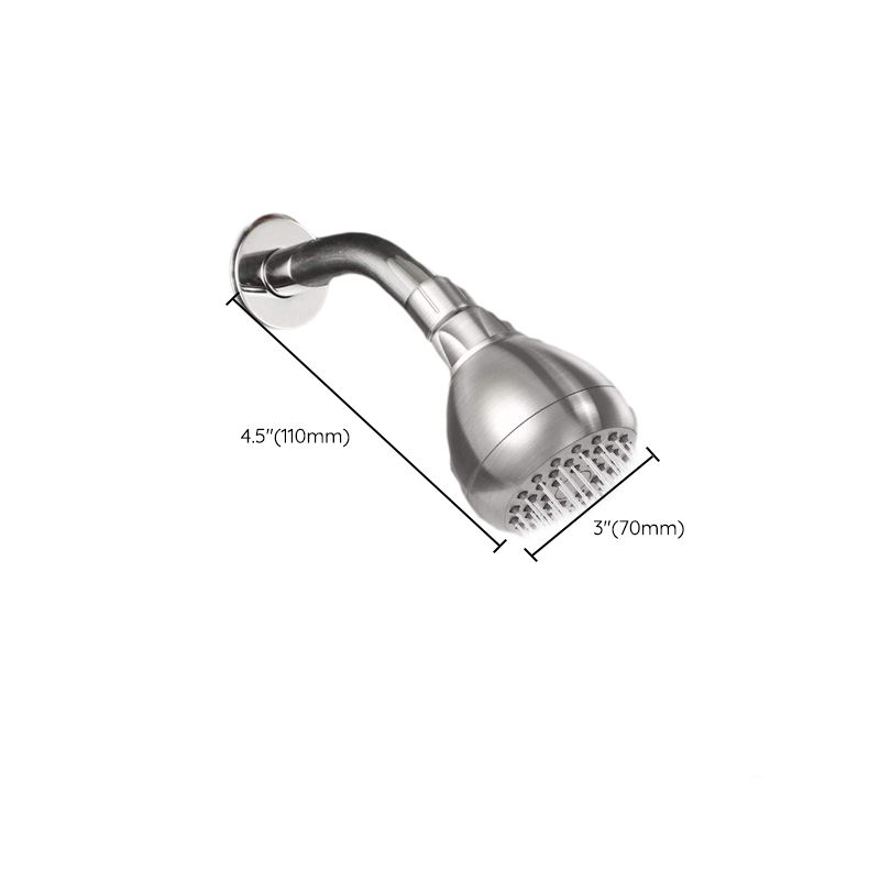 Modern Style Handheld Showerhead Wall Mount Round Standard Showerhead
