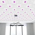Modern Tin Back Wall Covering Smooth Wall Ceiling XPE Cotton Set of 1