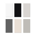 Modern Style Rectangular PVC Flooring Stone Look Peel and Stick Vinyl Floor