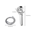 Modern Handheld Showerhead Plastic Wall Mounted Showerhead