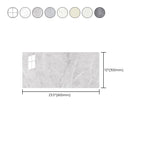 PVC Peel/Stick rectangular Peel and Stick backsplash tile