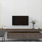 Contemporary Style Wall Panel Linen Living Space Peel and Stick Wall Covering
