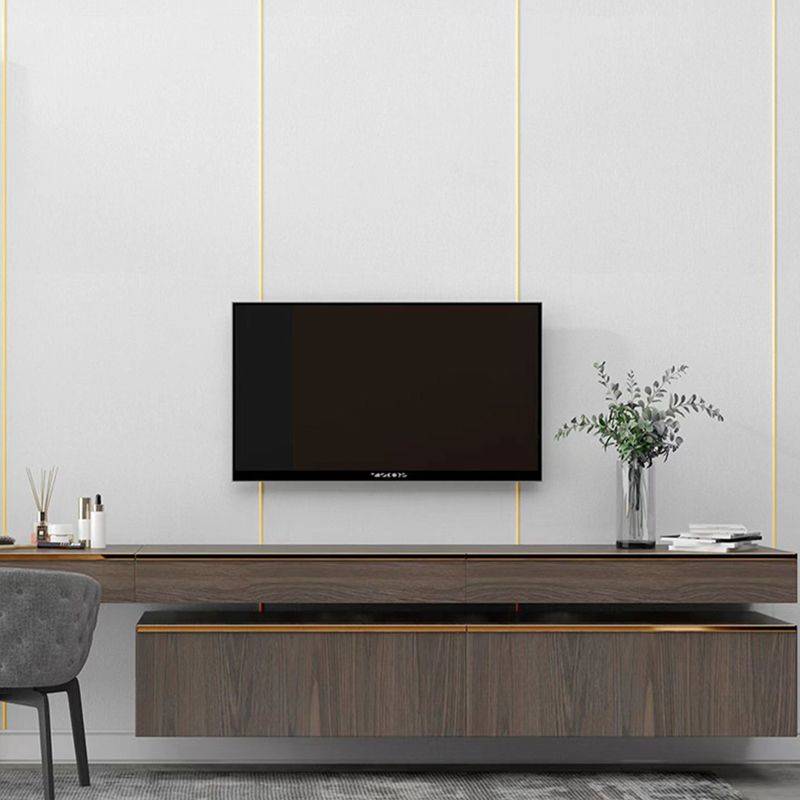 Contemporary Style Wall Panel Linen Living Space Peel and Stick Wall Covering