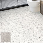Square Bathroom PVC Flooring 12" x 12" x 0.07 mm Peel and Stick Vinyl Flooring
