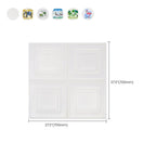 Modern Wall Panel Cartoon Print Peel and Stick Waterproof Wall Panel