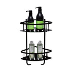 Modern Classic Bathroom Accessories Set in Stainless Steel Matte Black Bathrobe Hook/Towel Ring Bar