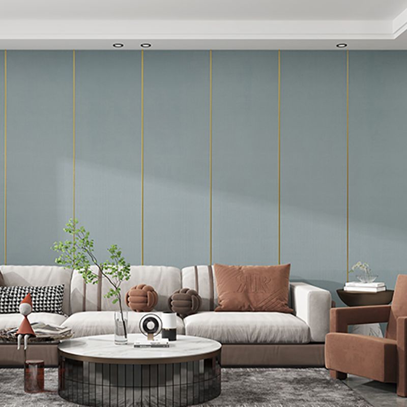 Classic simple wall covering for peeling off and attaching, stain-resistant for the living room