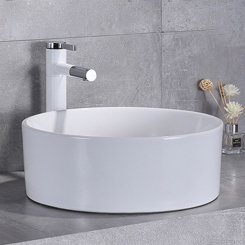 Porcelain Washbasin Modern Simple Wash Bowl Bathroom Sink