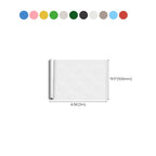 Solid Color Plastic Flooring Modern Water-Resistant Square Edge Floor Tiles