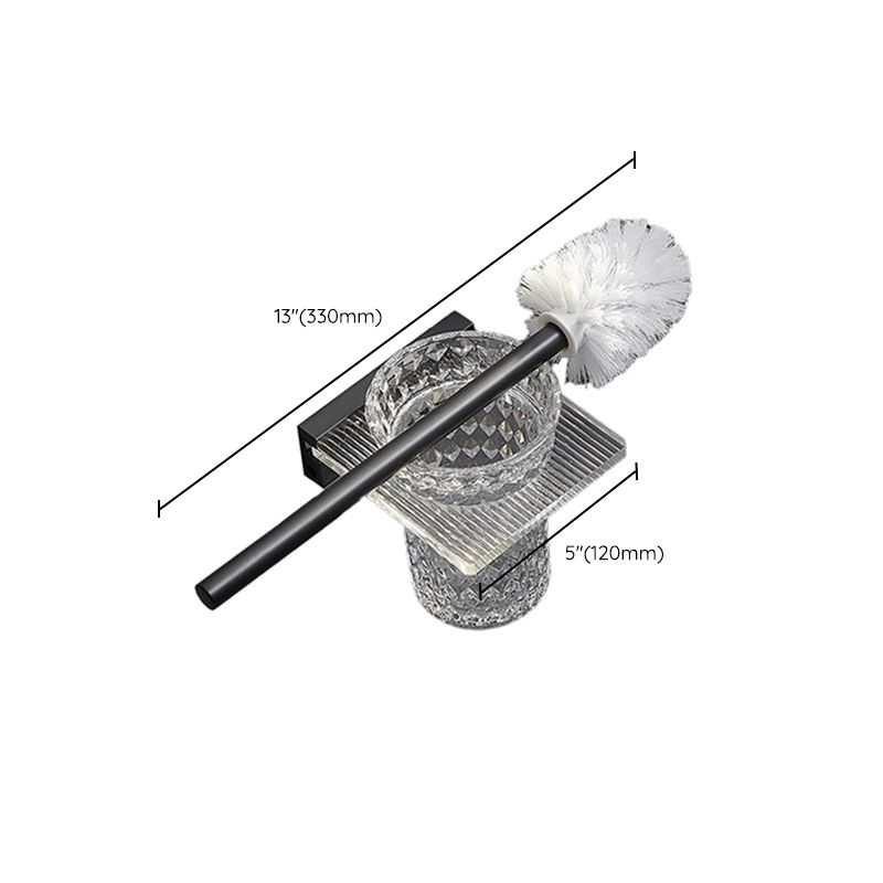 Modern bathroom accessory set bath shelf/towel holder & bathrobe hooks included