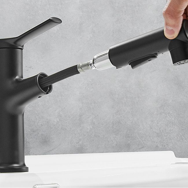 Contemporary Sink Faucet Simple Low Arc Copper Sink Faucet