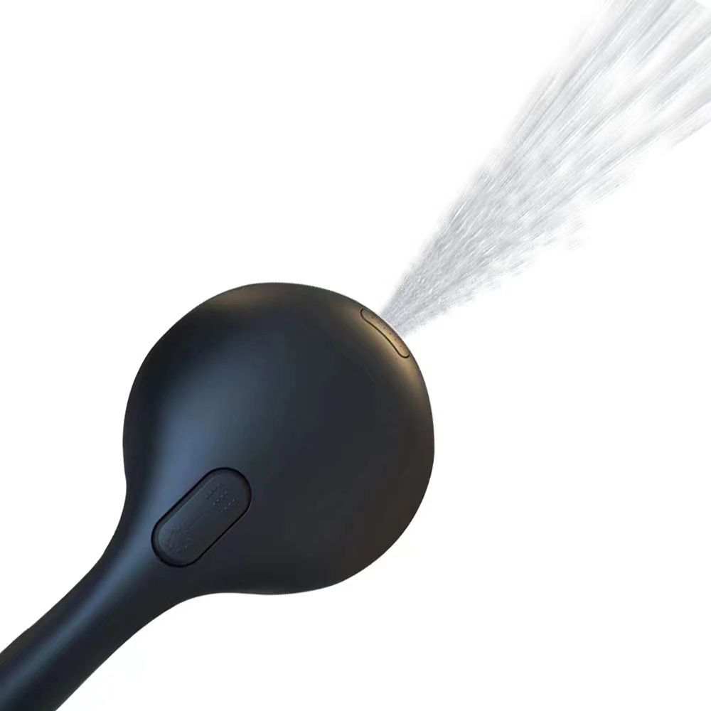 Round Handheld Showerhead Plastic Water Efficient Showerhead