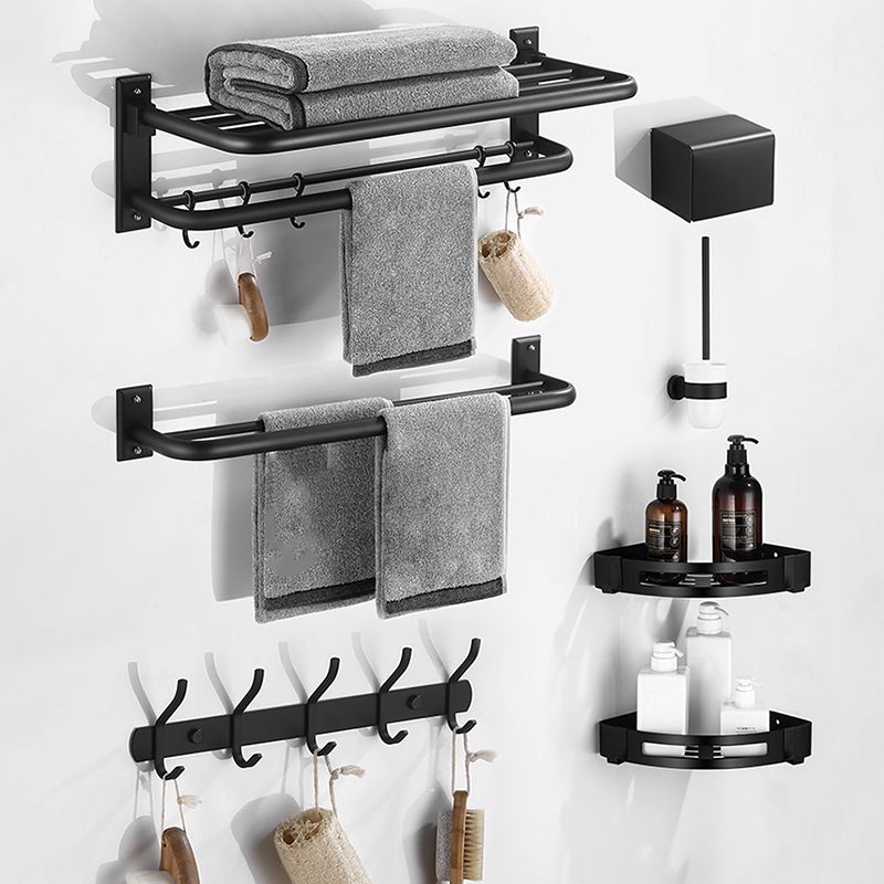 Matt Black Bathroom Accessory Set Modern Bathroom Accessory as Individual Piece or as Set