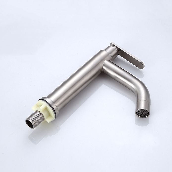 Modern Vessel Faucet Stainless Steel Low Arc Sink Faucet