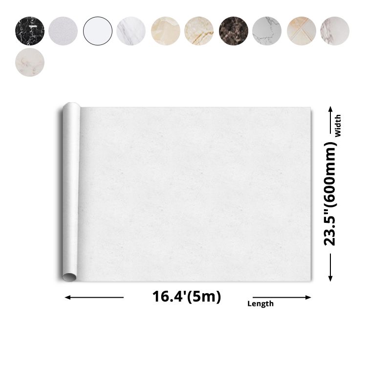 Modern Peel and Stick Splash Guard Wall Tile PVC Wallpaper for Shower