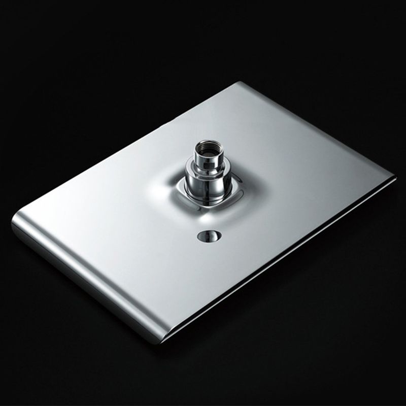 Rectangular Fixed Shower Head Traditional Ceiling Mounted Shower Head