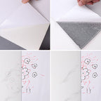 Modern Splash Protection Tiles Smooth Splash Protection Wallpaper for the Kitchen