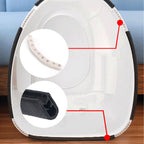 Contemporary Plastic Floor-Mounted Toilet Bowl with Seat for the Bathroom