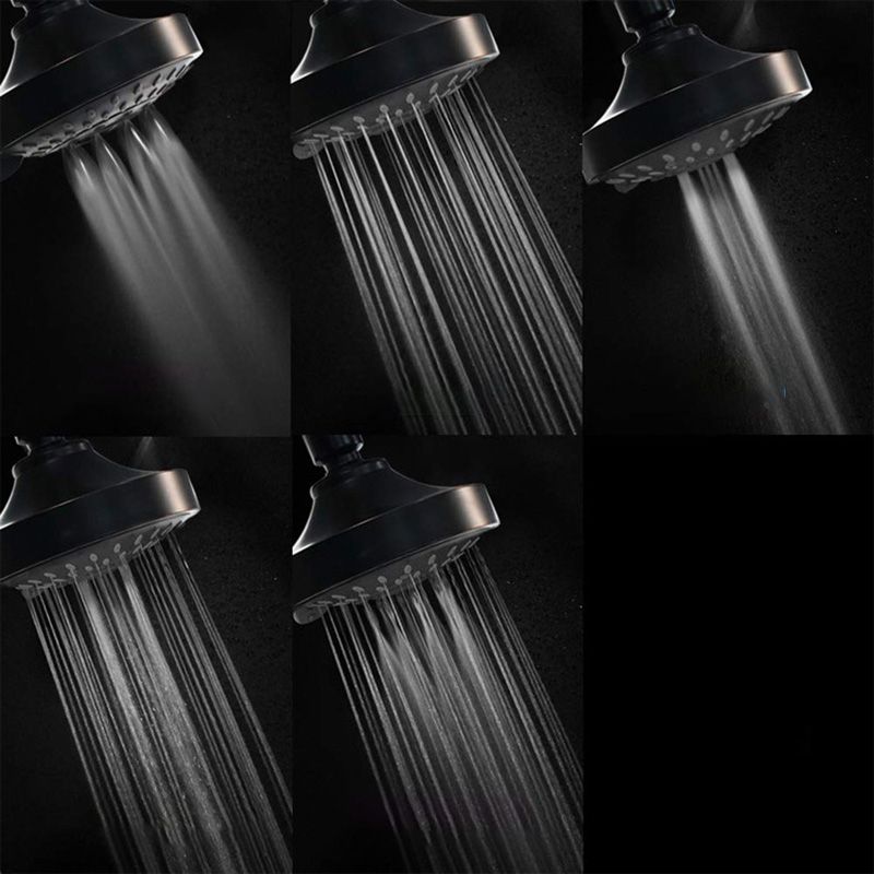 Round metal shower head Traditional adjustable spray pattern shower head