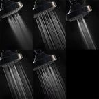 Round metal shower head Traditional adjustable spray pattern shower head