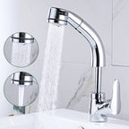 Modern Simple Vessel Sink Faucet High Arc Bathroom Sink Faucet