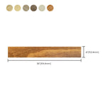 Rectangle PVC flooring wood design peel & stick vinyl floor for the living room