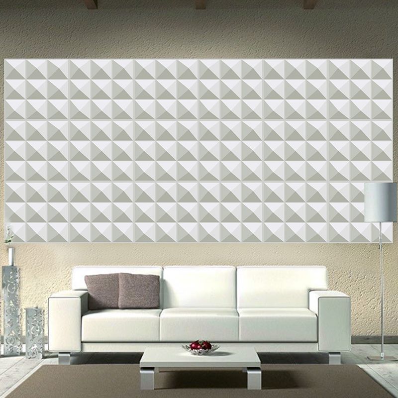 Modern square wall panel Peel and stick texture pattern wall covering